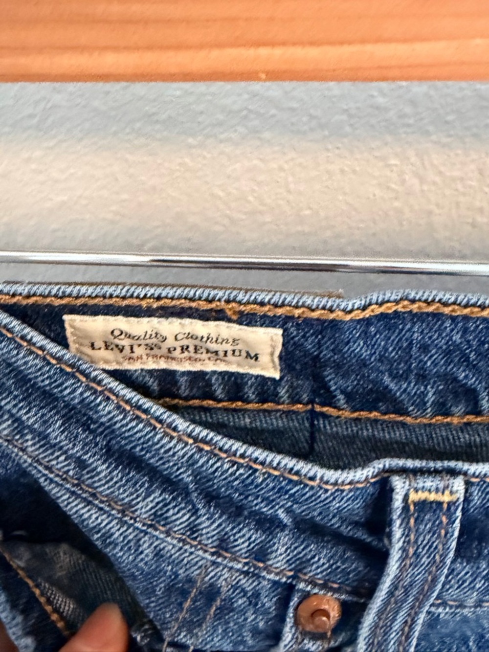 Levi's Ribcage Straight Full Length Valley View - Picture 5 of 6